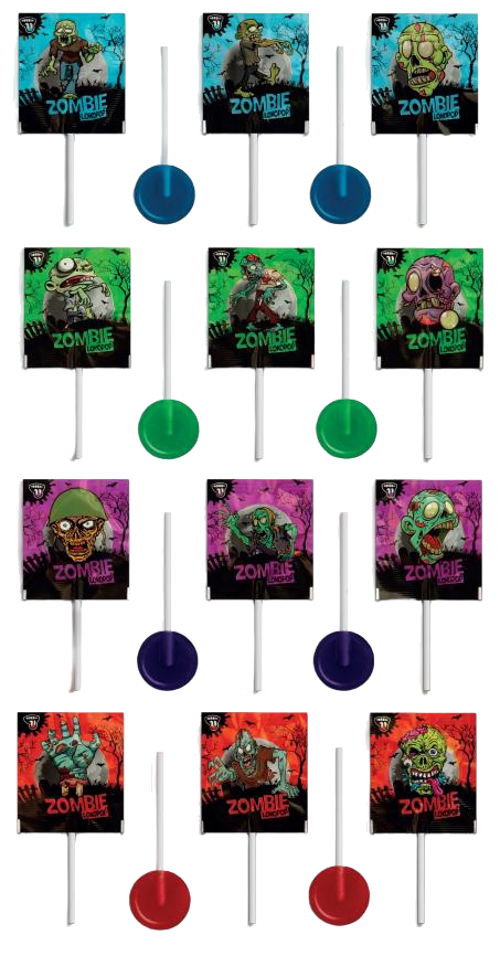 surtido piruletas zombie